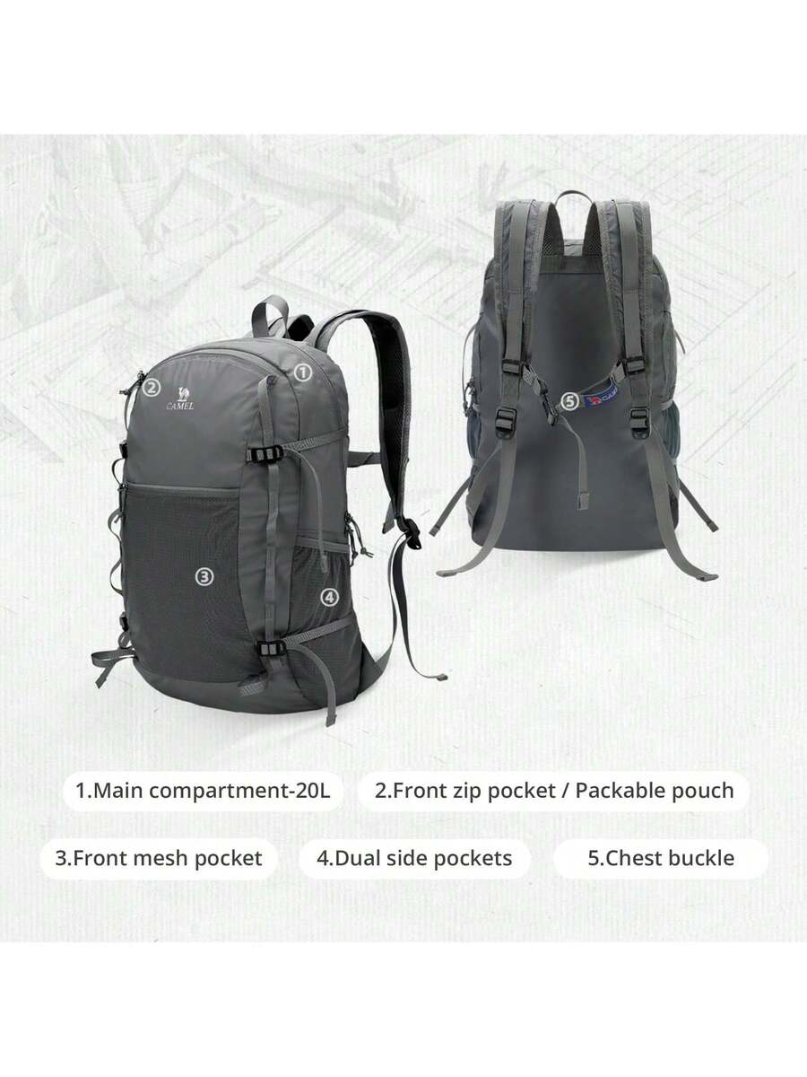 Foldable Hiking Backpack Light - Hiking Backpack Waterproof のレビューと価格