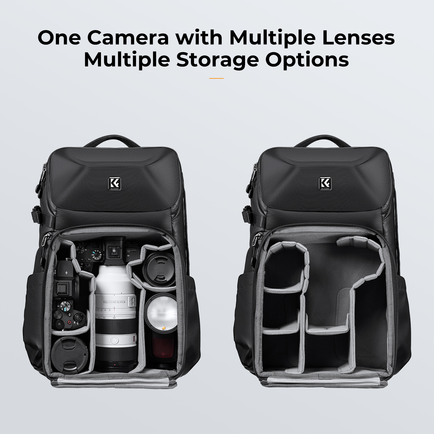 K&F CONCEPT 20L Camera Backpac - Laptop Backpack 15.6 のレビューと価格