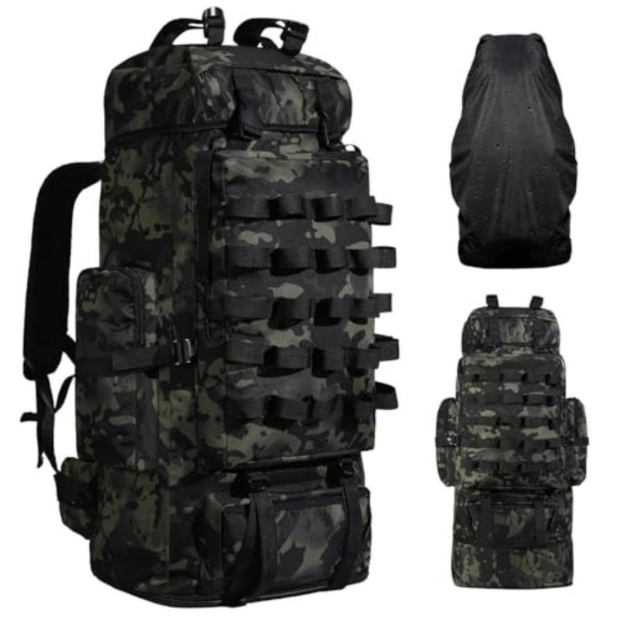 70L/100L Camping Hiking Backpa - Hiking Backpack Waterproof のレビューと価格