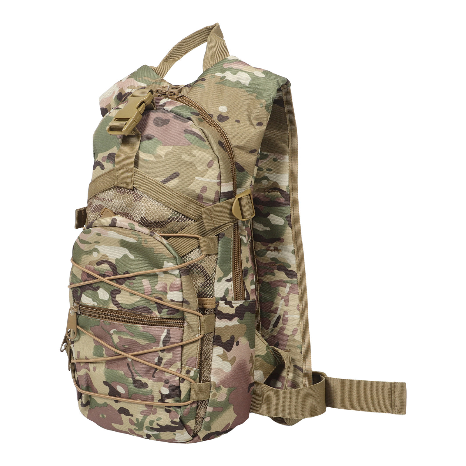 Military Style Camouflage Back - Rucksack Military Style のレビューと価格