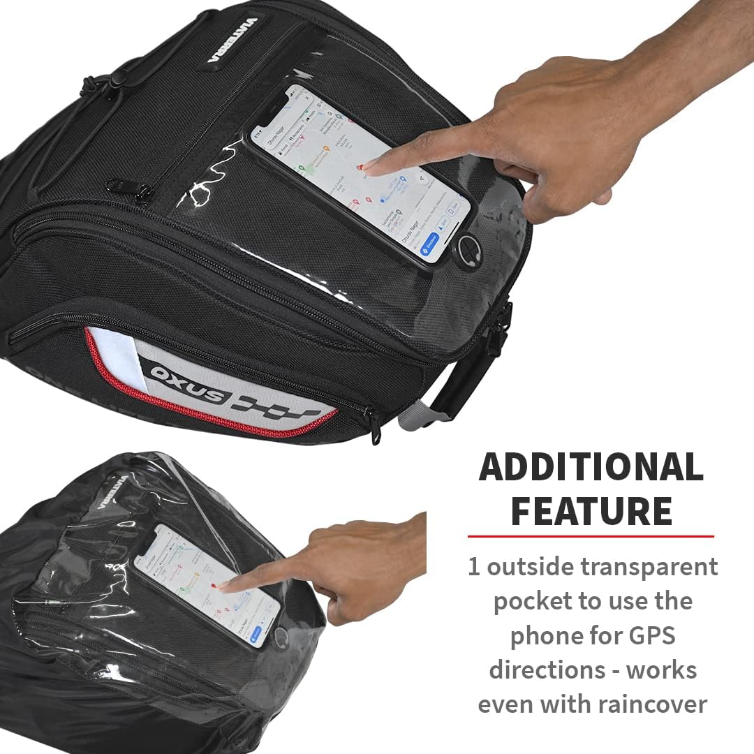13L Motorcycle Tank Bag: Conve - Rain Cover Backpack のレビューと価格