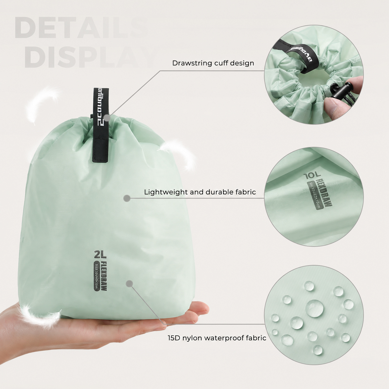 Large Capacity Waterproof Stor - Hiking Backpack Waterproof のレビューと価格