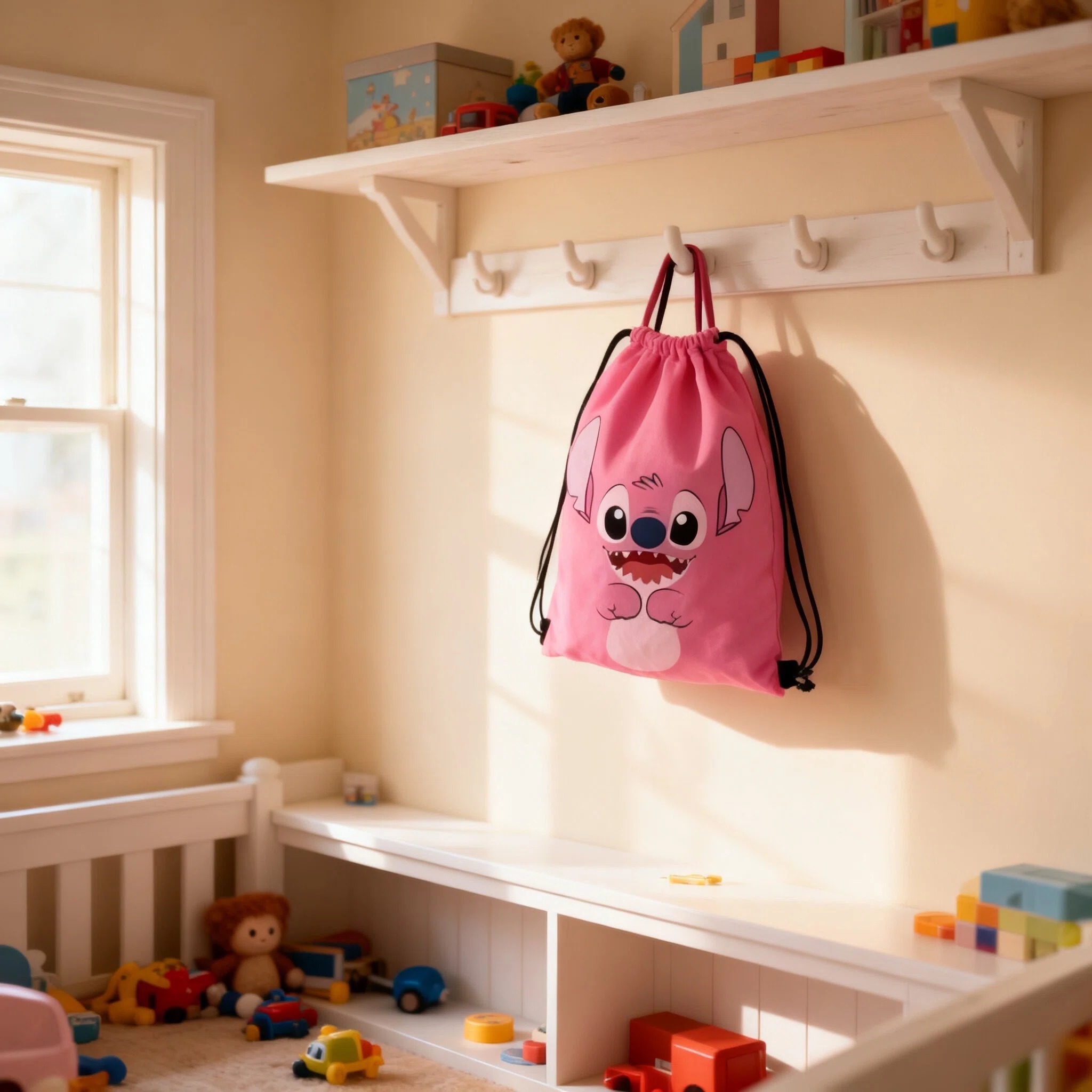 Disney Stitch Storage Bags Set - Drawstring Gym Bag のレビューと価格