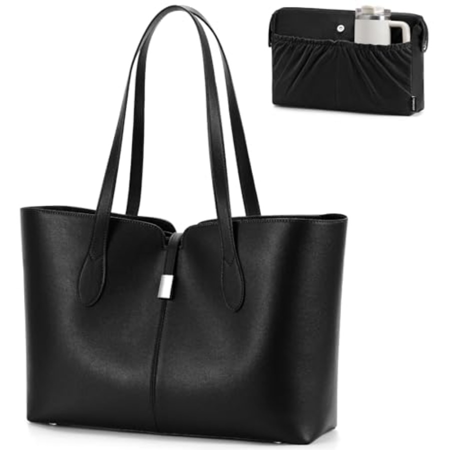 TOPEAST Laptop Tote Bag for Wo - Laptop Sleeve Removable のレビューと価格