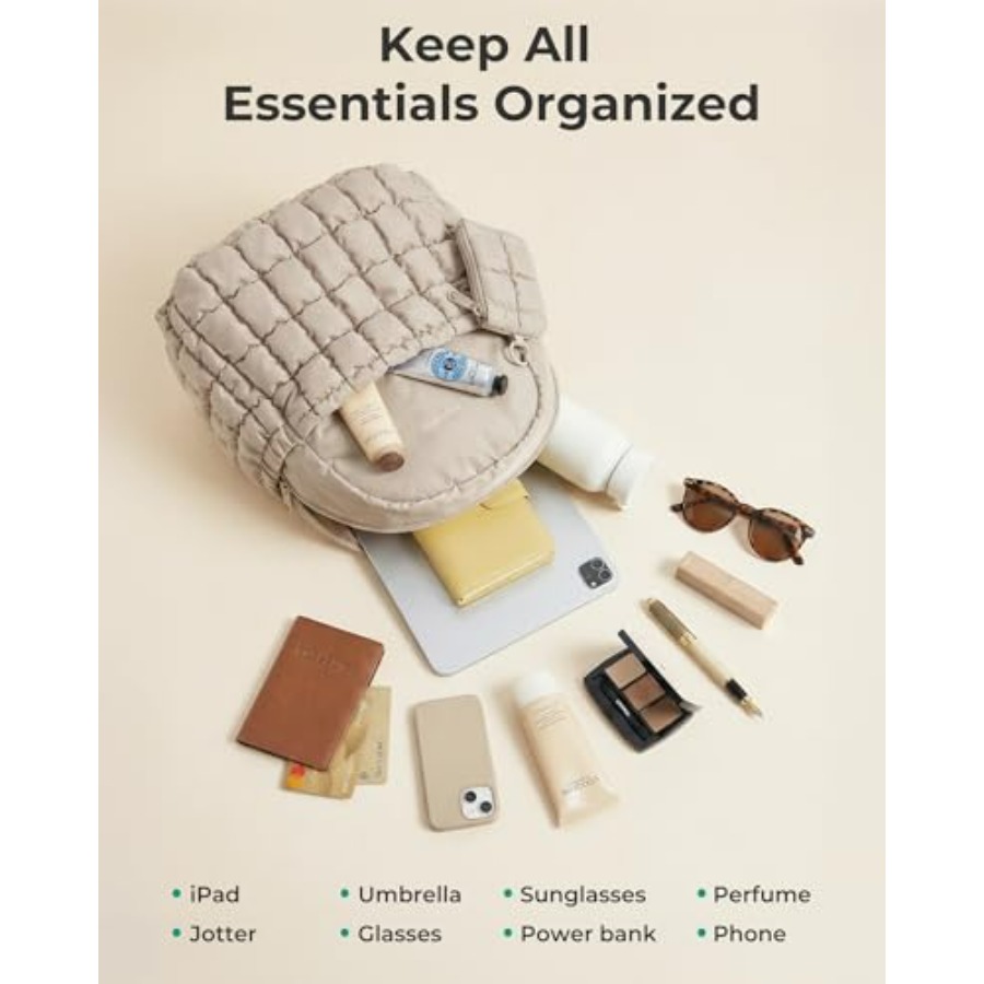 Mini Backpacks for Women, Puff - Mini Backpack Purse のレビューと価格