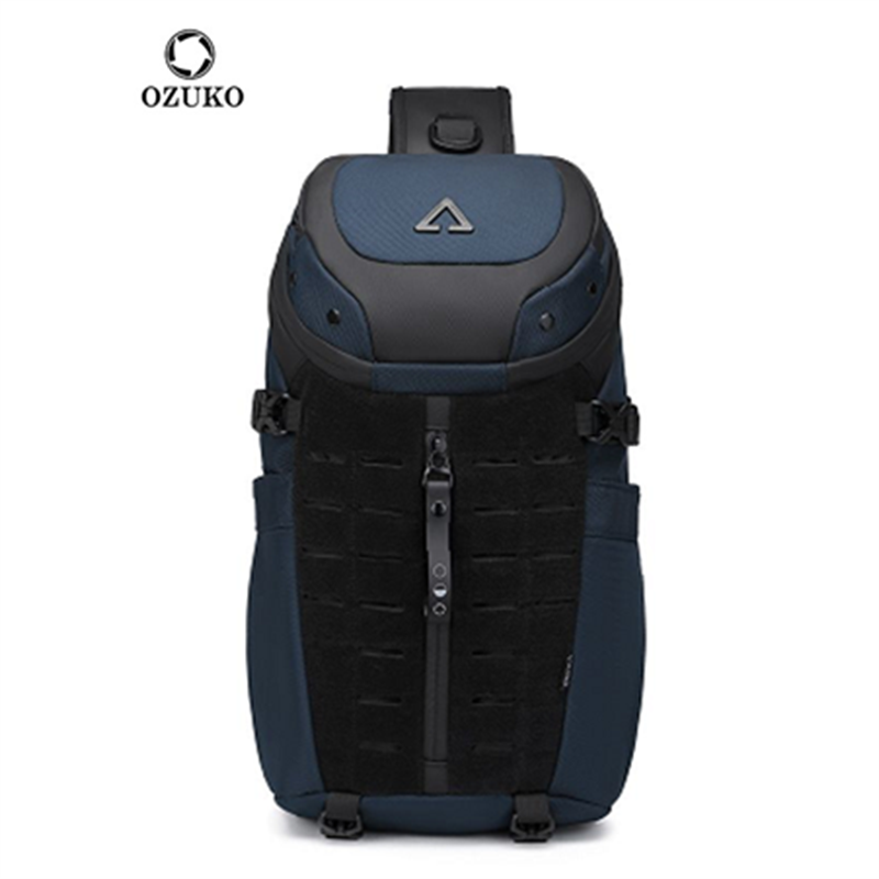 Ozuko Chest Bag Cross bag men  - Travel Backpack Anti Theft のレビューと価格