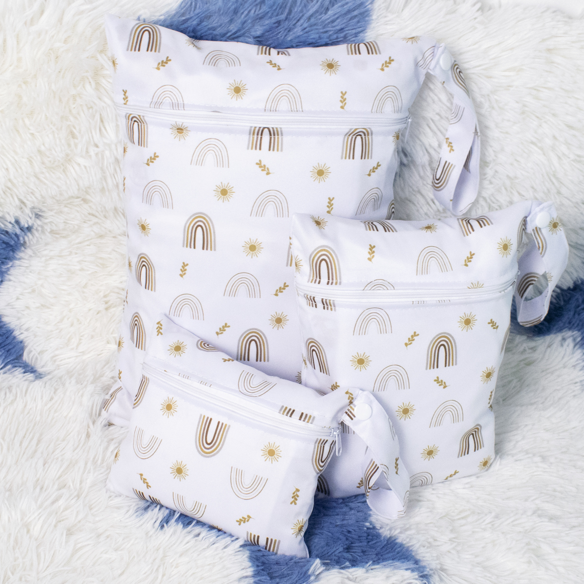 3PCS Travel Wash Cosmetic Bag  - Backpack Diaper Bag のレビューと価格