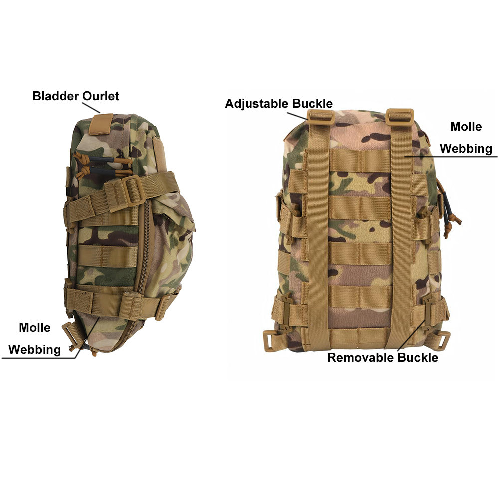 Mini Hydration Bag Outdoor Tac - Hydration Pack Outdoor のレビューと価格