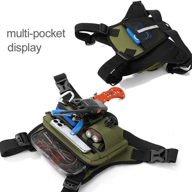 Outdoor Sports Chest Bag Vest  - Urban Backpack Tactical のレビューと価格