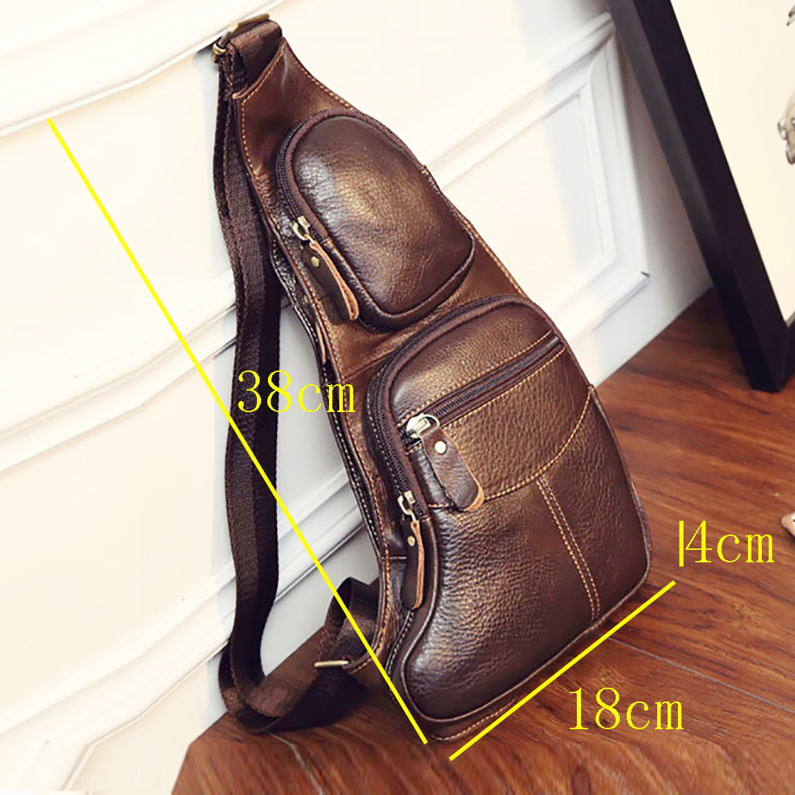 Men Cross Body Shoulder Sling  - Sling Backpack Shoulder のレビューと価格