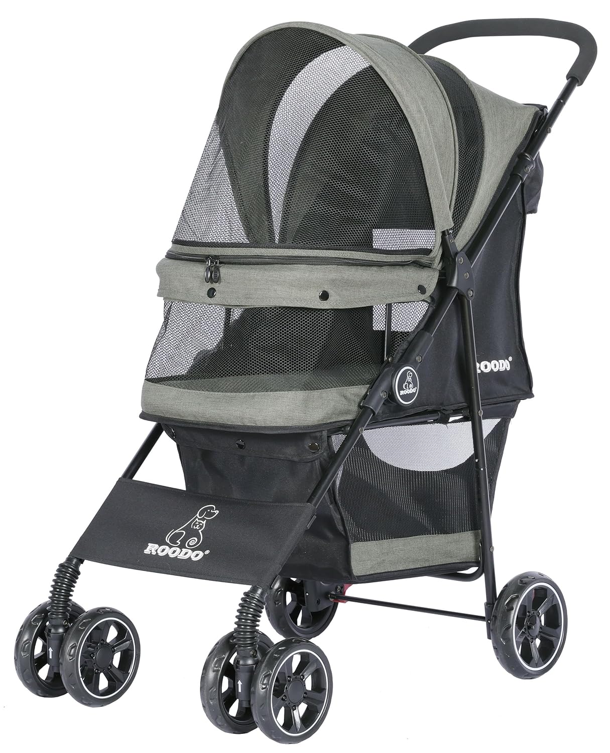 4 Wheel Dog Cat Pet Stroller,  - Foldable Backpack Small のレビューと価格