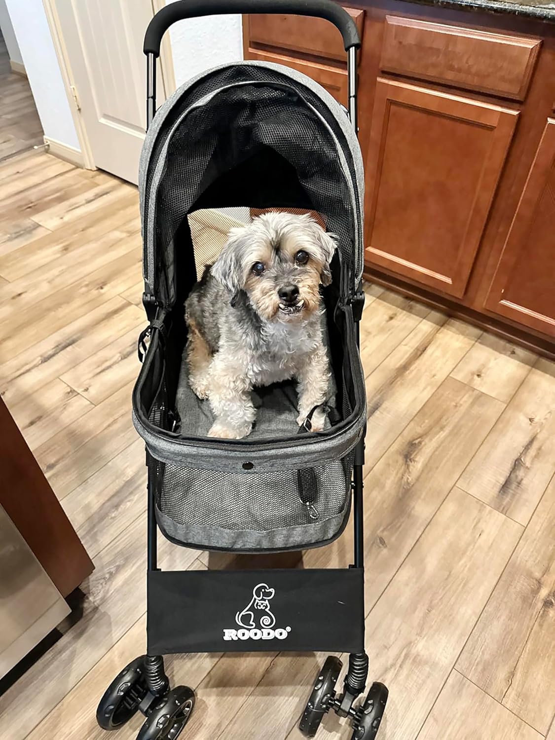 4 Wheel Dog Cat Pet Stroller,  - Foldable Backpack Small のレビューと価格