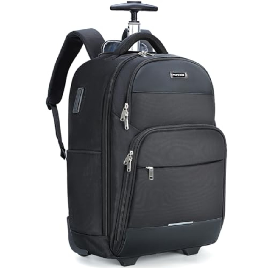 Rolling Backpack 30L Travel La - Laptop Backpack 15.6 のレビューと価格