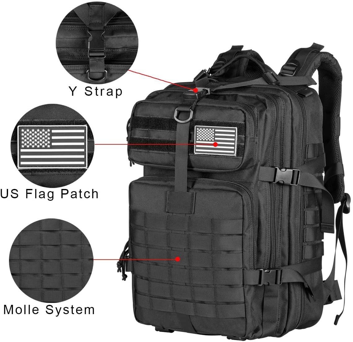 AA 60L Army Military Tactical  - Urban Backpack Tactical のレビューと価格