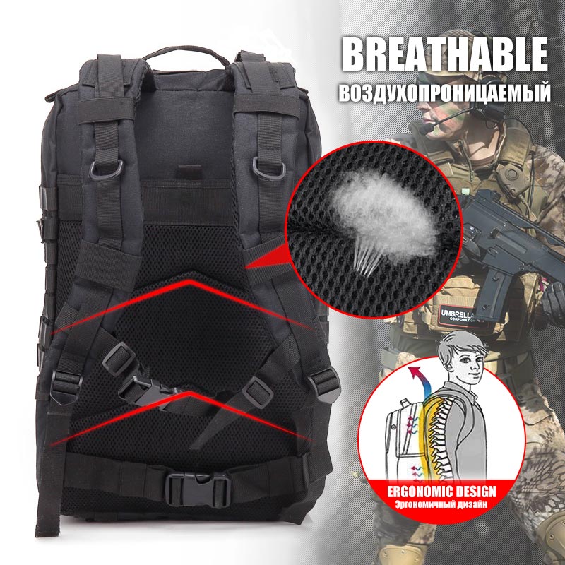 AA 60L Army Military Tactical  - Urban Backpack Tactical のレビューと価格
