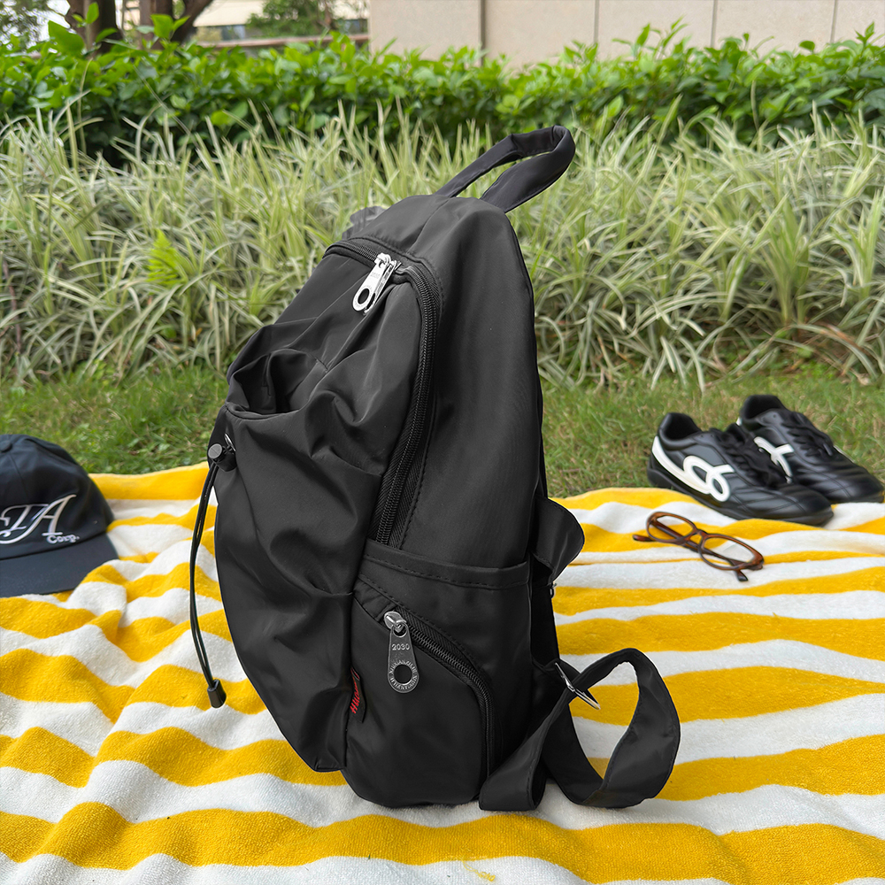 Polka Dot Nylon Drawstring Bac - Canvas Backpack Casual のレビューと価格