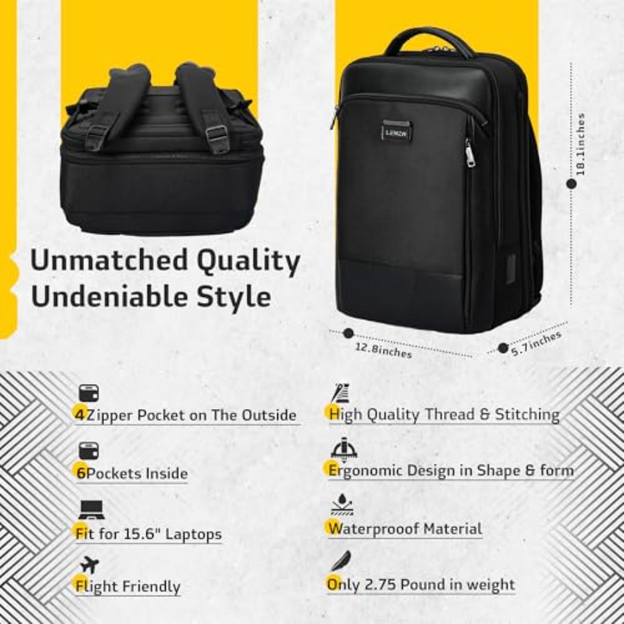 Laptop Business Backpack for M - Travel Backpack Anti Theft のレビューと価格