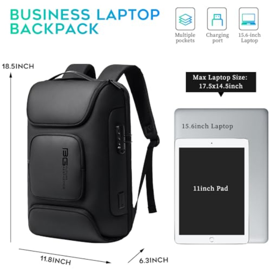 Business Backpack, Laptop Back - Laptop Backpack 15.6 のレビューと価格