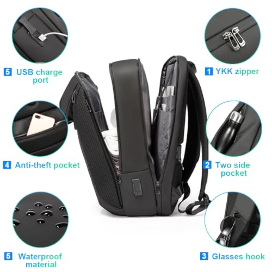 Smart Business Laptop Backpack - Laptop Backpack 15.6 のレビューと価格