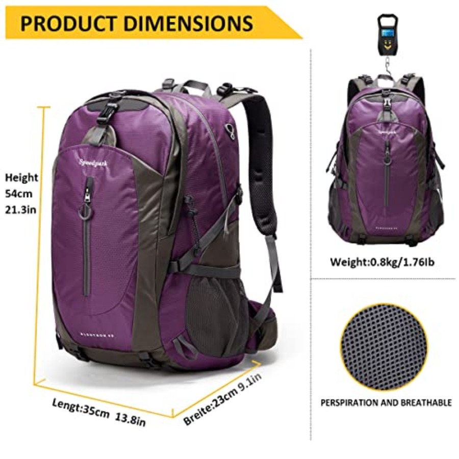 Hiking Backpack 40L Waterproof - Hiking Backpack Waterproof のレビューと価格