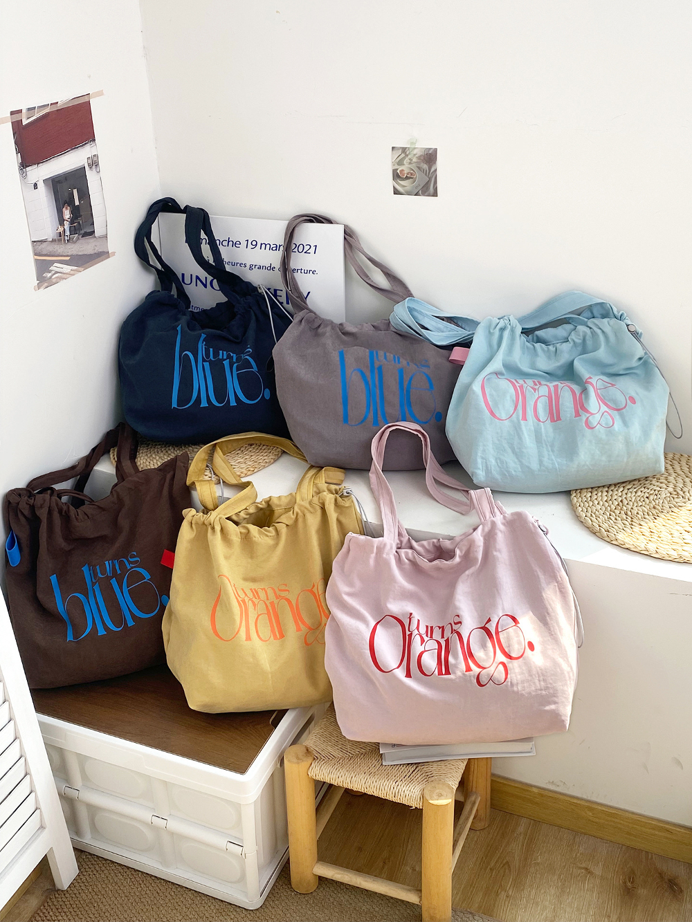 New Fashionable Simple Letters - Drawstring Gym Bag のレビューと価格