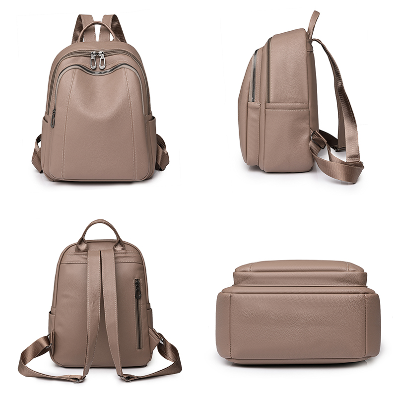 High Quality Leather Backpack  - Fashion Backpack Women のレビューと価格
