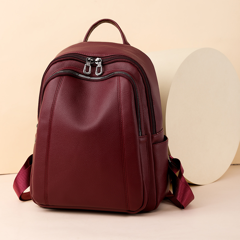 High Quality Leather Backpack  - Fashion Backpack Women のレビューと価格