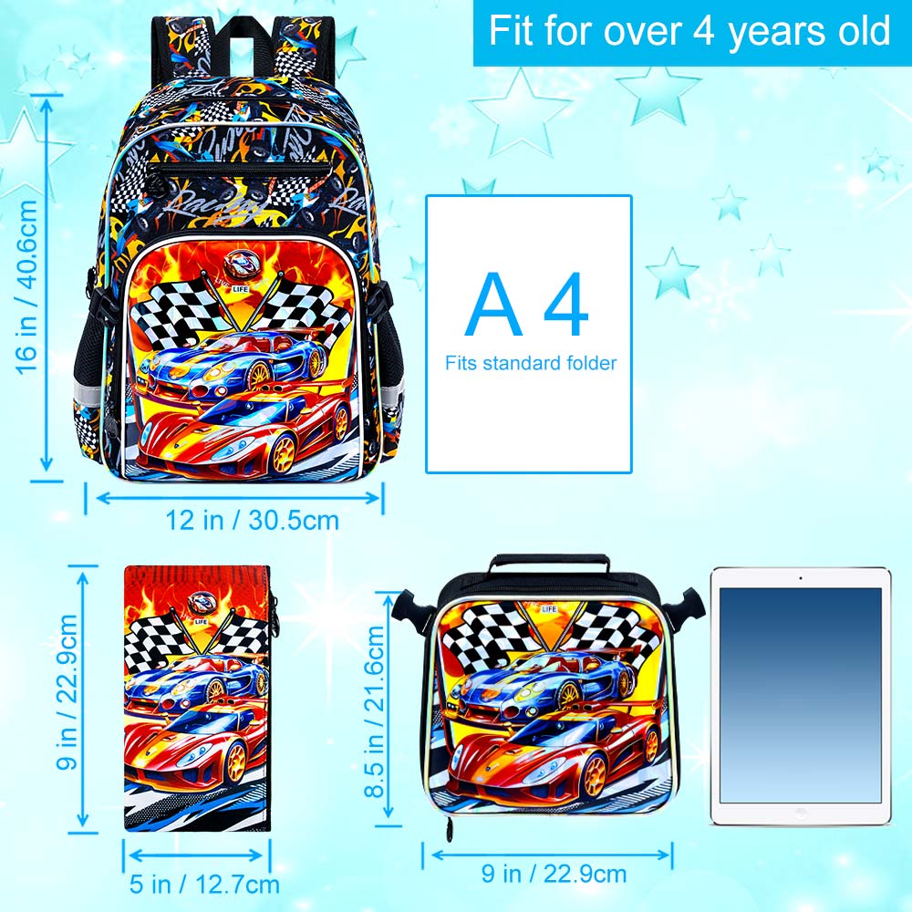 Bookbag for Kids Boys, 3PCS Ba - Hydration Pack Outdoor のレビューと価格