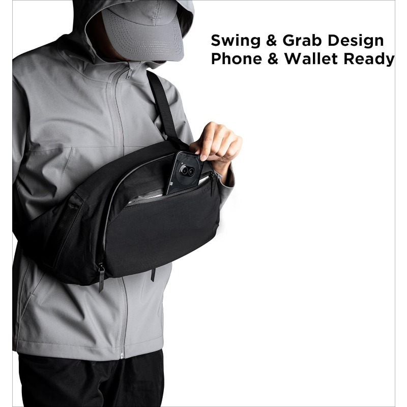Right Shoulder Chest bag  7.5L - Sling Backpack Shoulder のレビューと価格