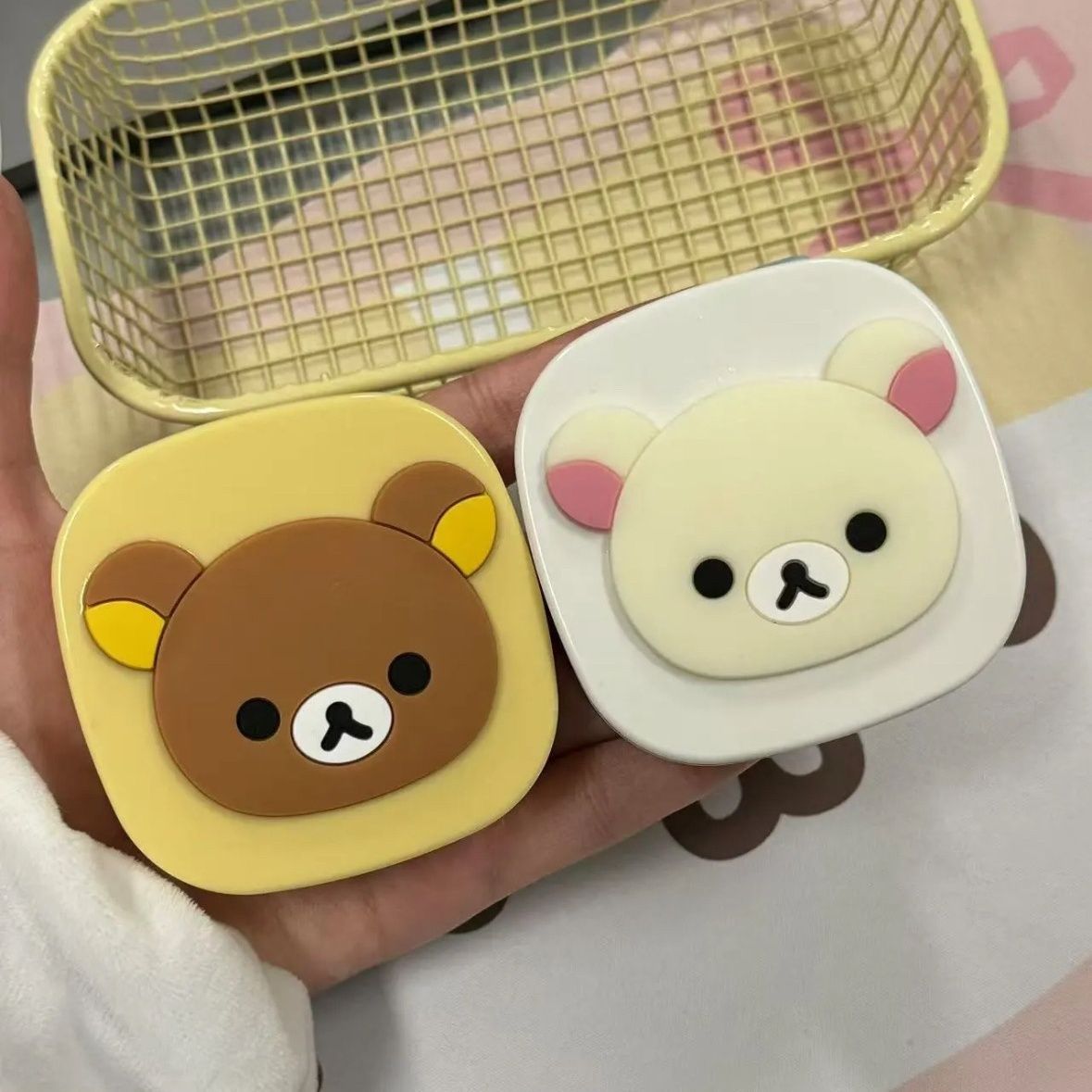 Rilakkuma Contact Lens Case Ne - Mini Backpack Purse のレビューと価格