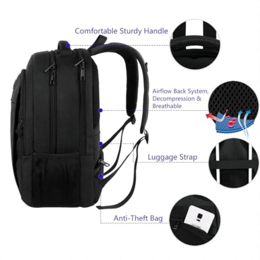 Extra Large Travel Backpack TS - Travel Backpack Anti Theft のレビューと価格