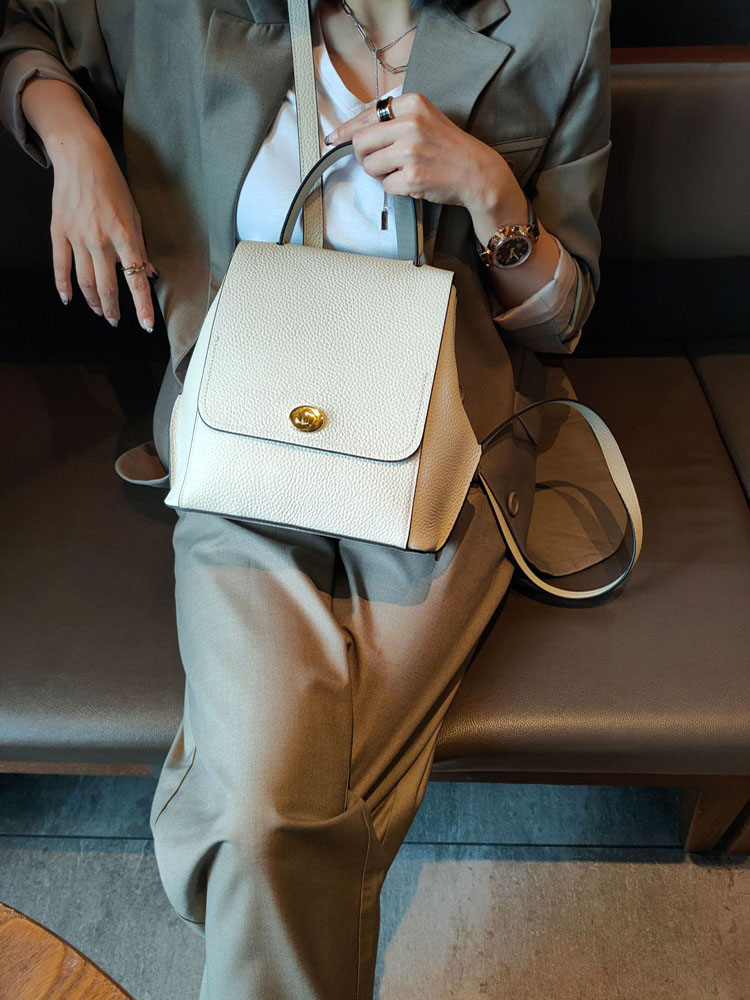 Genuine Leather Backpack Women - Leather Backpack Vintage のレビューと価格