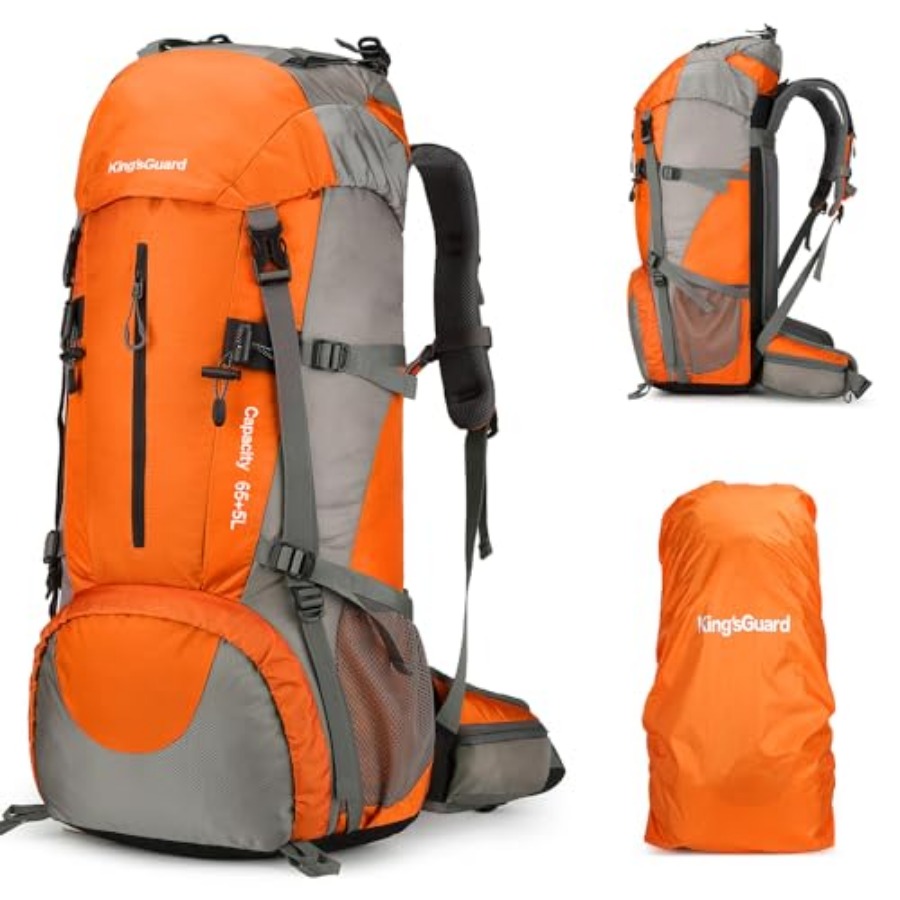70L Hiking Backpack with Rain  - Hiking Backpack Waterproof のレビューと価格