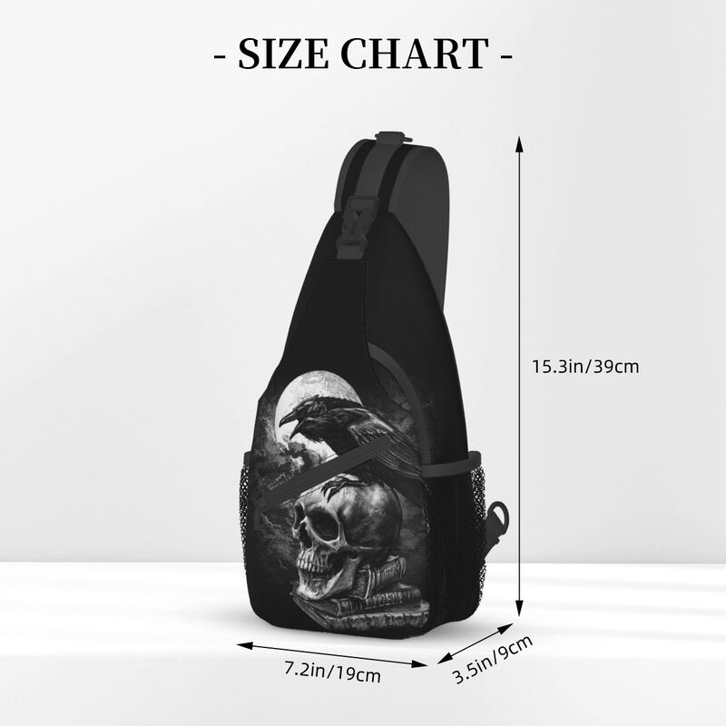 Crow The Skull Sling Crossbody - Sling Backpack Shoulder のレビューと価格