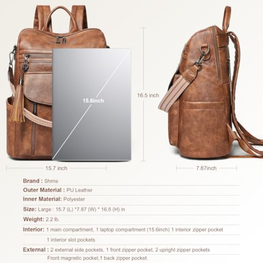 Laptop Backpack for Women 15.6 - Laptop Backpack 15.6 のレビューと価格