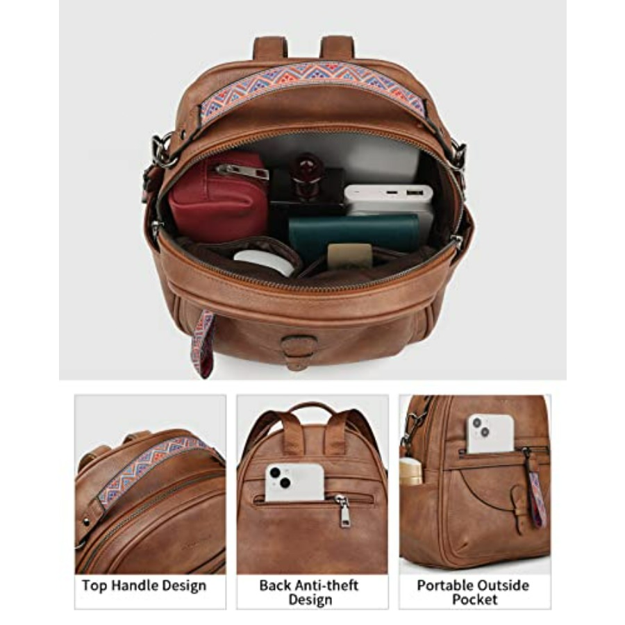 Mini Backpack Purse for Women, - Mini Backpack Purse のレビューと価格