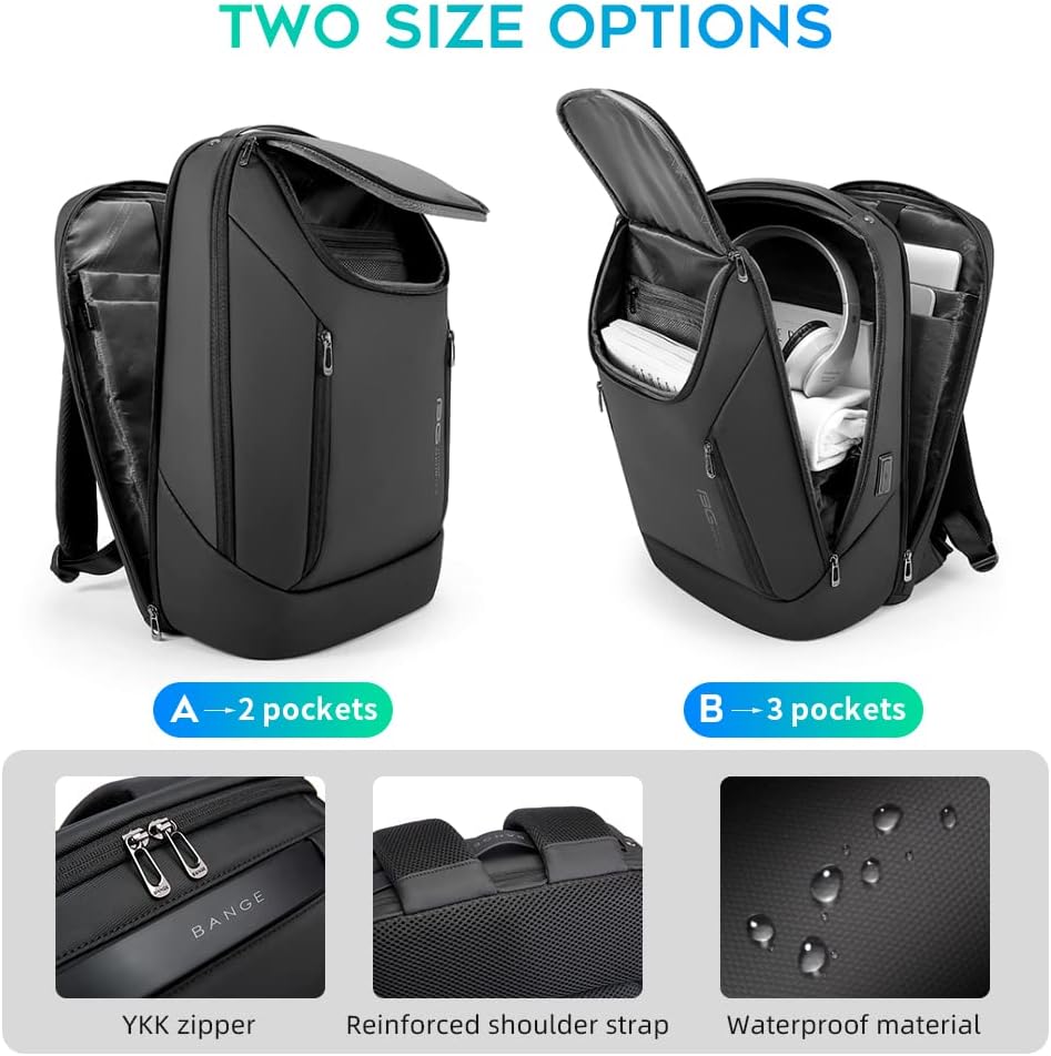 Waterproof Business Backpack w - Laptop Backpack 15.6 のレビューと価格