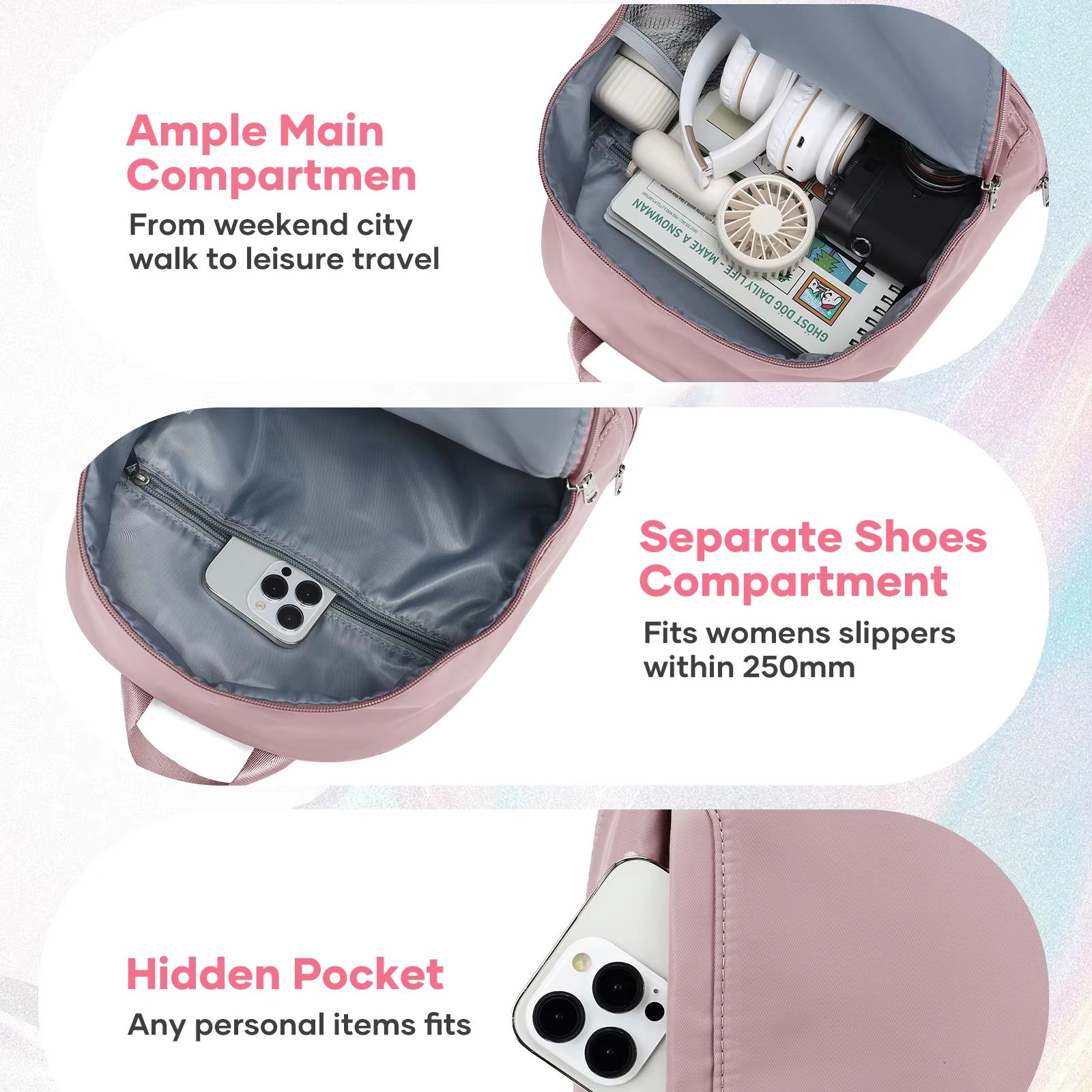 Bag For Women, Small Sports Ba - Fashion Backpack Women のレビューと価格