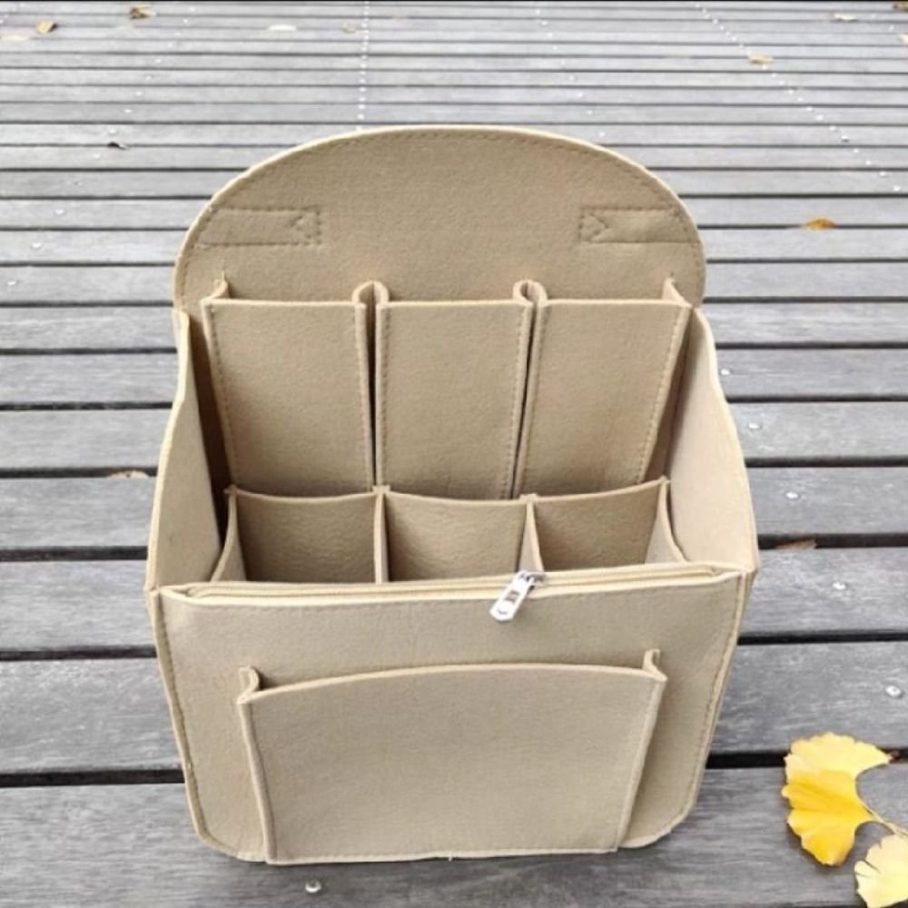 Makeup Organizer Felt Insert B - Backpack Insert Organizer のレビューと価格