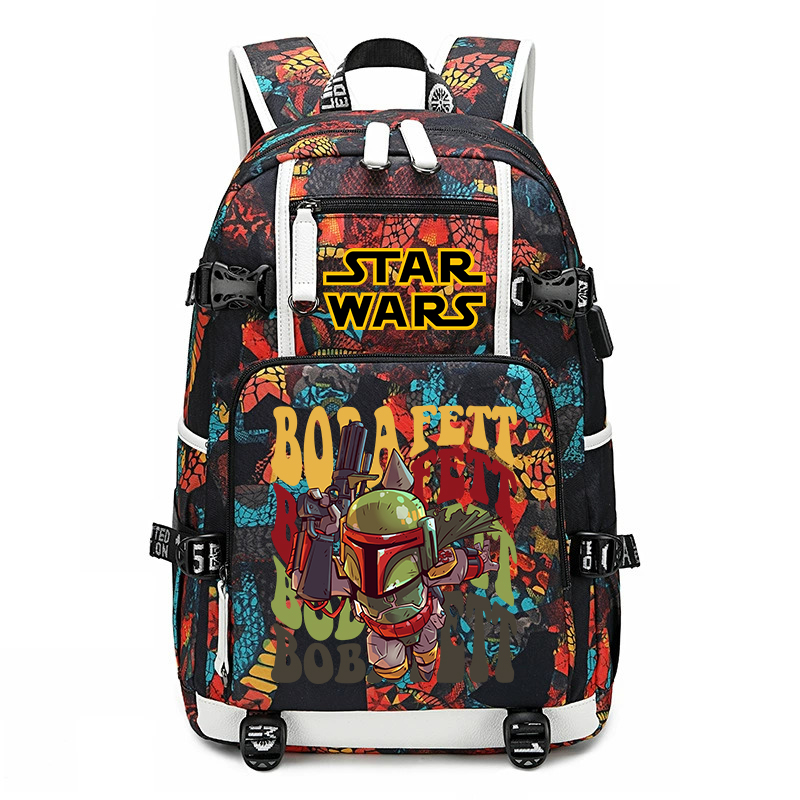 Star Wars Boba Fett Print Stud - School Backpack Teen のレビューと価格