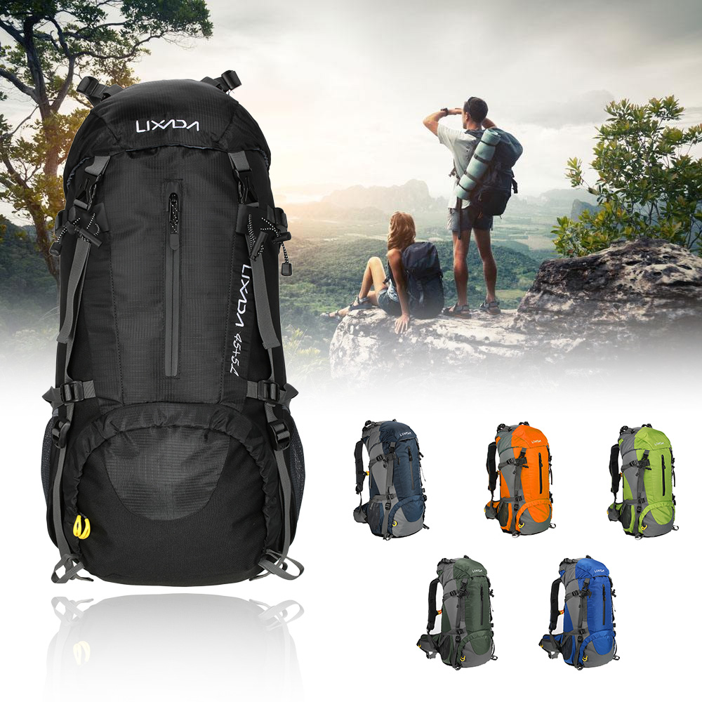 Lixada 50L Large Waterproof Tr - Rain Cover Backpack のレビューと価格