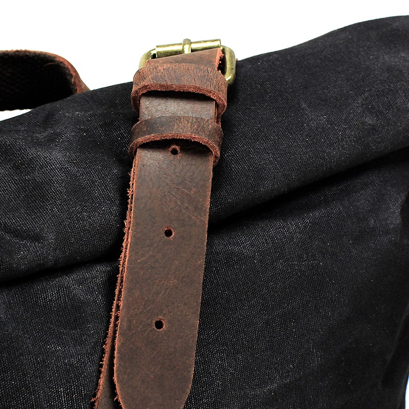 Retro Canvas Leather Backpacks - Leather Backpack Vintage のレビューと価格